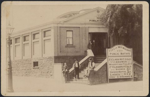 City of Melbourne Public Baths, 1890?