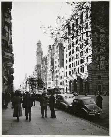 Collins Street, Melbourne, 1945–54