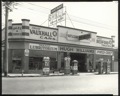 Footscray Motors, Hugh Williams Pty Ltd, 71 Hopkins Street, Footscray, 1930–45