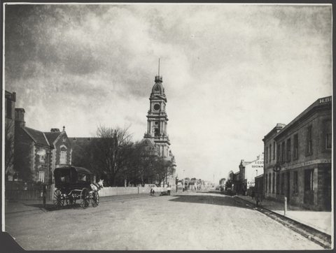 Hoddle St. Collingwood, 1886