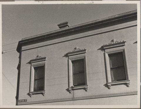House at corner of Drummond and Curtin Streets, Carlton, [Vic.], c. 1949