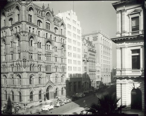 [Collins Street, Melbourne, Victoria], 1940s