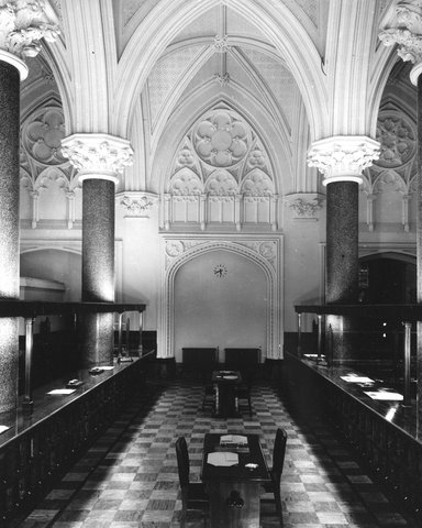 The Cathedral Room, English, Scottish and Australian Bank, 380 Collins Street, Melbourne, 1950