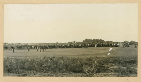 Amateur golf championship of Australia, 1909 ... R. Melb. G. i.e. Golf Club, Sandringham