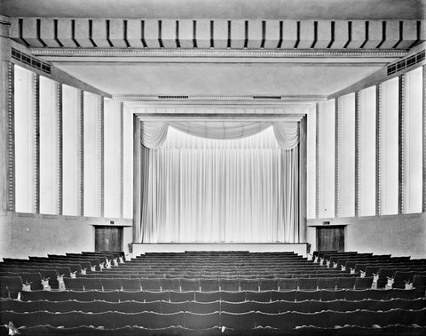 Interior of Astor Theatre, St Kilda, 1936