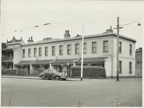 Terrace, 24, 26, 28, Wellington Pde, [East Melbourne], c. 1953