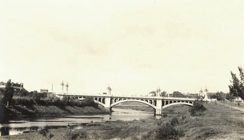 Chapel Street Bridge over the Yarra, Melbourne, 1934