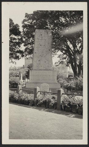 Burke & Wills Memorial, Melbourne General Cemetery, 1933