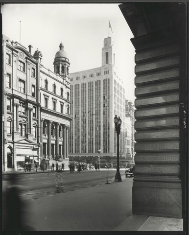 Cnr. Collins and Elizabeth Streets, Melbourne, 1938–50