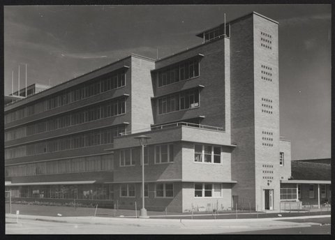 Footscray Hospital, Gordon Street, Footscray, 1950–54