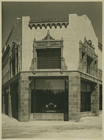 Kellow-Falkiner Motor showrooms, South Yarra, Vic, c. 1920