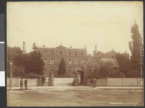 Melbourne hospital, [Vic.], 1878–94