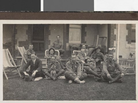 Soldiers, Hethersett Private Repatriation Hospital, Burwood, Vic, 1914–20