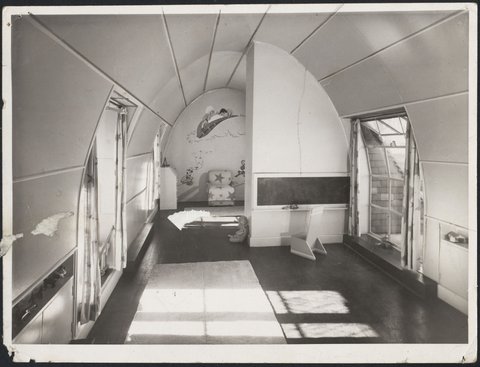 Day nursery alterations to house in Toorak, 1933–36