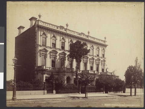 Terrace, Collins Street East, [Melbourne, Vic.], 1879–94