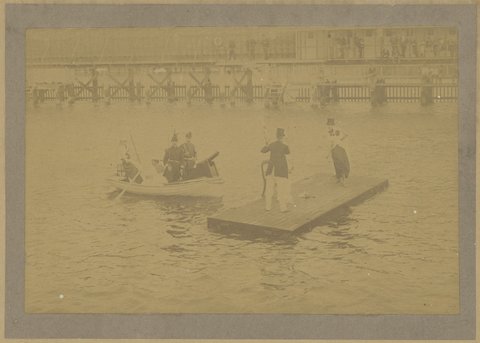 [Melbourne swimming carnival], 1890–1900