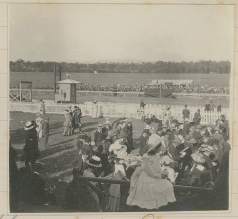 Flemington Race Track, Dec. 1909
