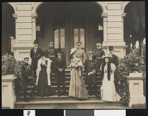Melbourne Cup Party, State Government House, Malvern 1906