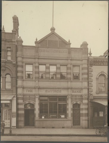 The Savings Bank, Bourke Street, Melbourne, [Vic.], 1900–30