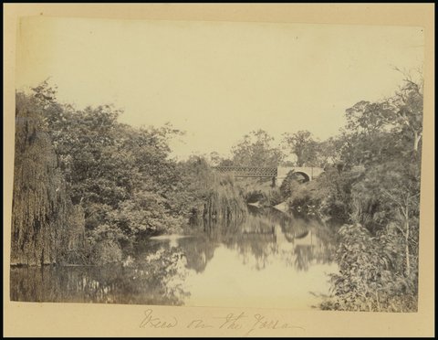View on the Yarra, [Melbourne, Vic.], 1860–90