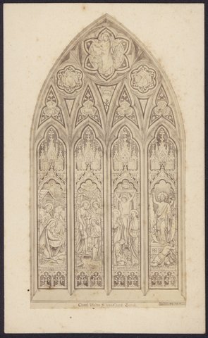 Chancel window, St.John's Church, Toorak, c. 1868