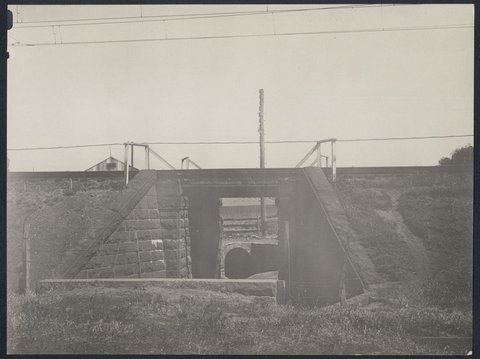 South Kensington to West Footscray, culvert under Bendigo line, 1926
