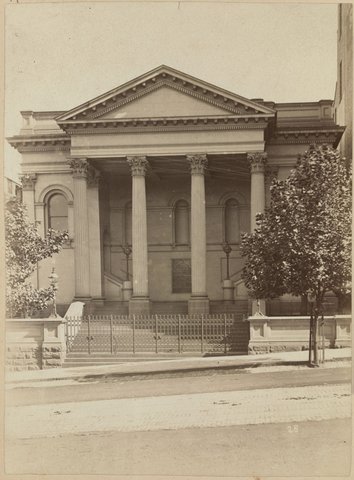 Collins Street Baptist Church, Melbourne, c. 1900