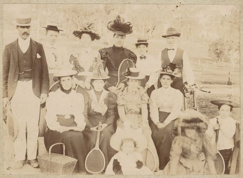 Eltham Tennis Club members, 1890–1910