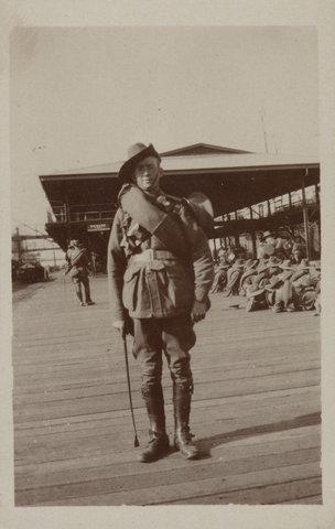 Sapper W. Davey ; Sapper R. Smart, Port Melbourne, 1916