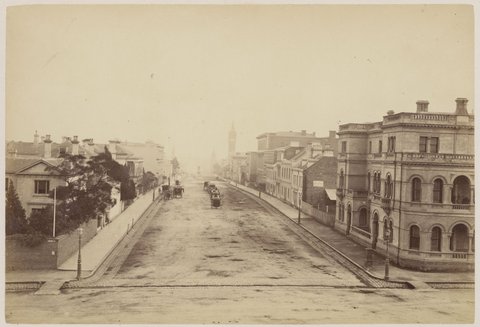 Collins Street, East, 1865–70