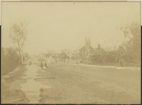 Fitzroy Street, St. Kilda [Vic.], c. 1860