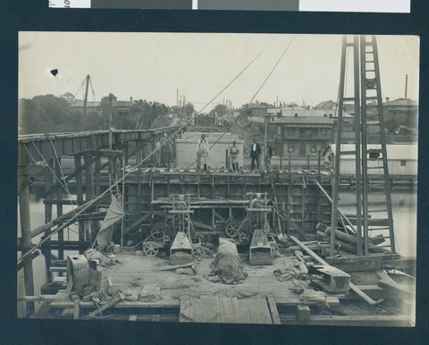 South Kensington to West Footscray, bridge over the Maribyrnong River, 1927