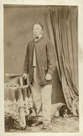 Mr. Dwight, bookseller, Melbourne - died 1871 - 48 years, 1855–60