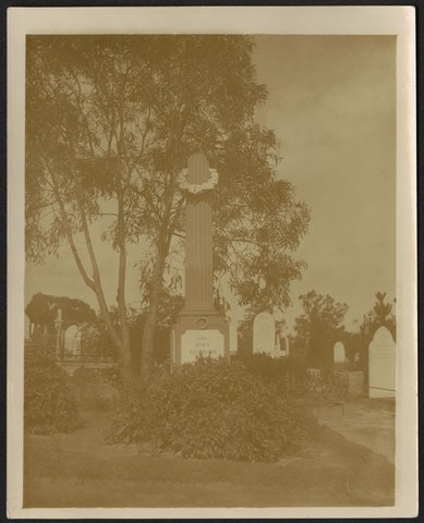 Adam Lindsay Gordon's grave, Brighton General Cemetery, Victoria, 1950–54