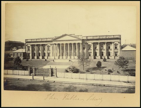 The Public Library [Melbourne, Vic.], 1860–90