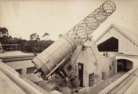 Great Melbourne Telescope, 1885–87