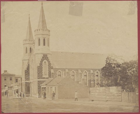 Methodist Church, Brunswick Street, Fitzroy, 1861–62