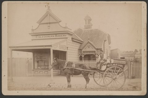 Caledonian Bakery, [The Parade] Ascot Vale, 1890–1900