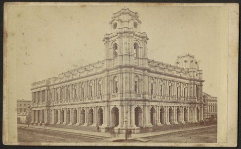 General Post Office, Melbourne, Victoria, 1867?