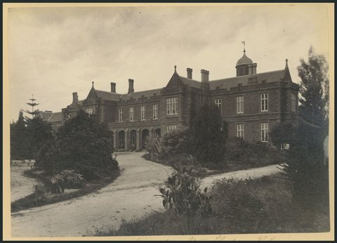 Grammar School, St. Kilda Road, [Melbourne, Vic.], c. 1870