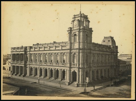 The Post Office, [Melbourne, Vic.], c. 1887