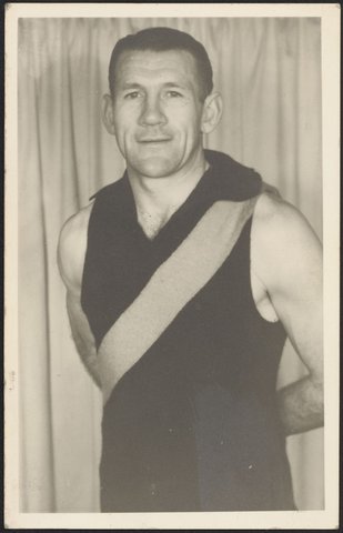 [Richmond footballer, ruckman Jack Dyer], 1931–49
