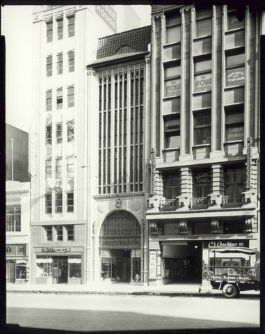 [Kodak House, Lyric House and Howey House, Collins Street, Melbourne], 1940s