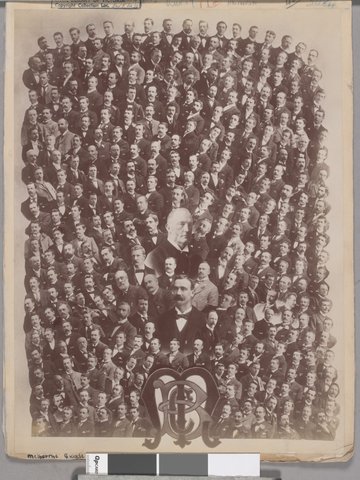 Members of Melbourne Bicycle Club, 1899