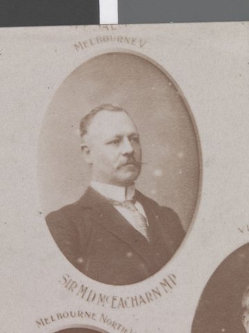 Sir M. D. McEacharn, Melbourne, 1902
