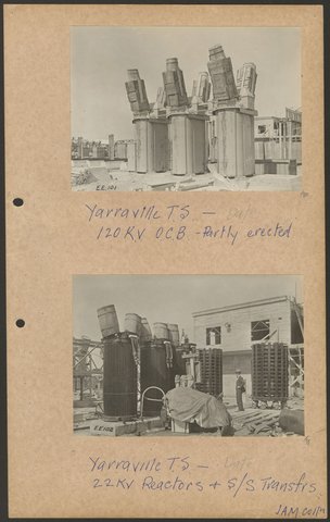 Yarraville Terminal Substation, 1922?