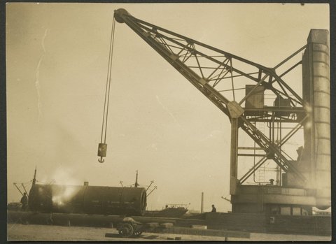 Melbourne wharfs, 1914