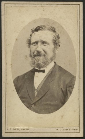 Portrait photographs by Andrew Rider of Williamstown Victoria, 1860–91
