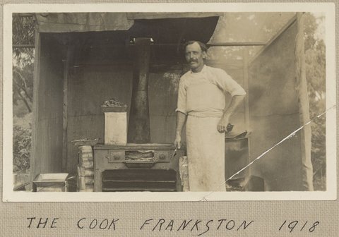 The cook, Frankston, 1918