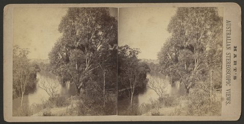 View of the Yarra River, 1885